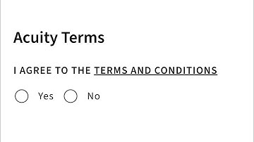 Acuity Scheduling — Styling Form Links with CSS | Pretty Terms & Conditions