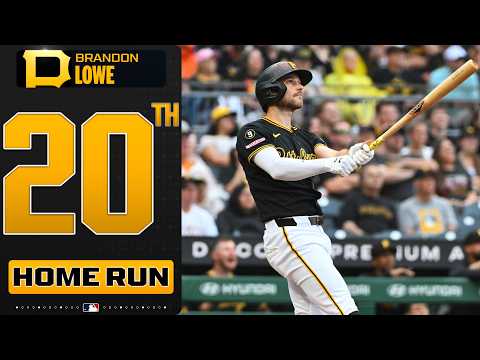 Brandon Lowe's 20TH HOMER of the year gives the PIRATES THE LEAD! 🏴‍☠️😤 | MLB Highlights