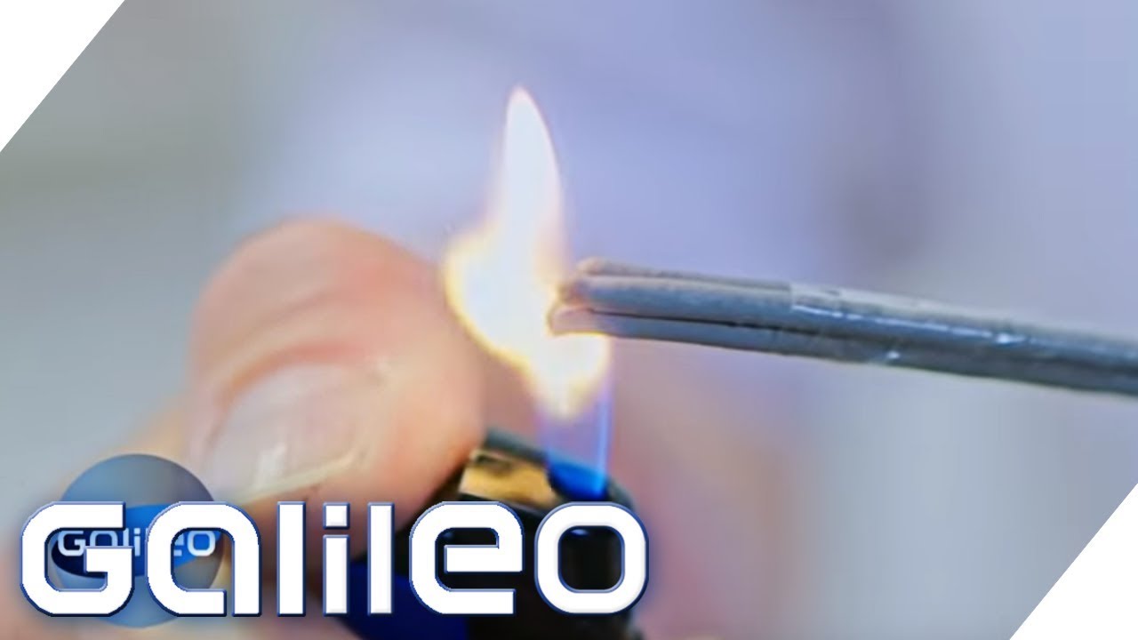So brennt eine Wunderkerze unter Wasser | Galileo | ProSieben