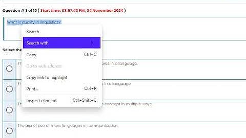 ENG501 - History of english Language Quiz 1 By Online Virtual University