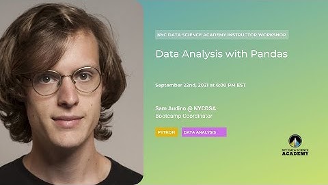 Learn Data Analysis with Pandas