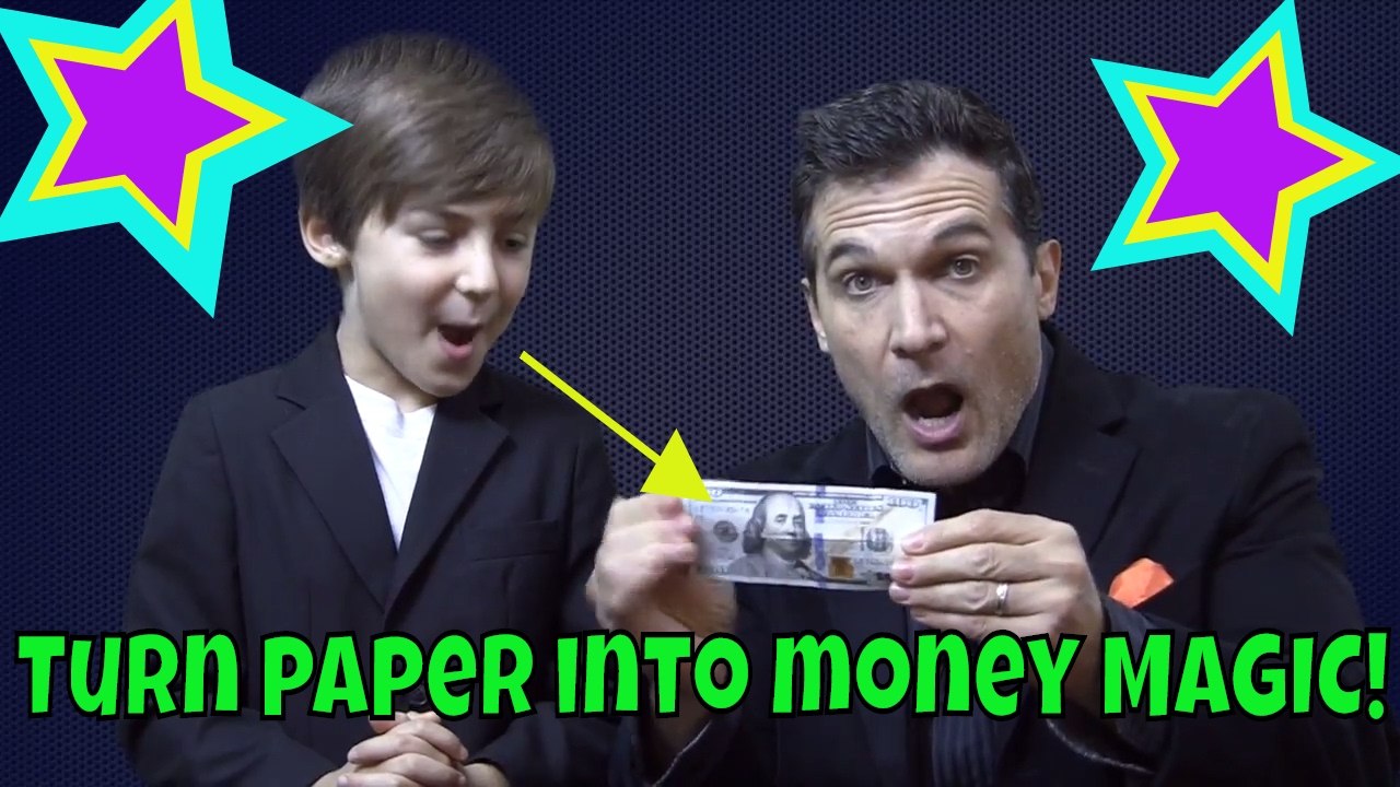 Magic with $100.00 and Half Dollar!