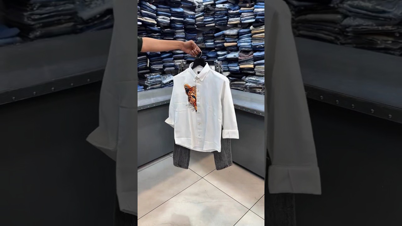 Giza Cotton Shirts and baggy jeans 🤩 