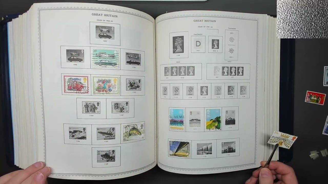 Stamp Collecting Relax and Watch - Great Britain - Minkus Master Global - Part 5