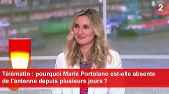 Télématin : pourquoi Marie Portolano est-elle absente de l'antenne depuis plusieurs jours ? thumbnail