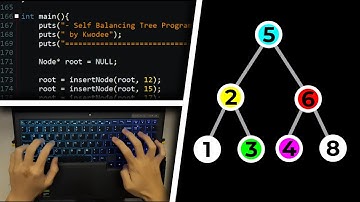 ASMR Coding - Self-Balancing Tree - (No Talking)