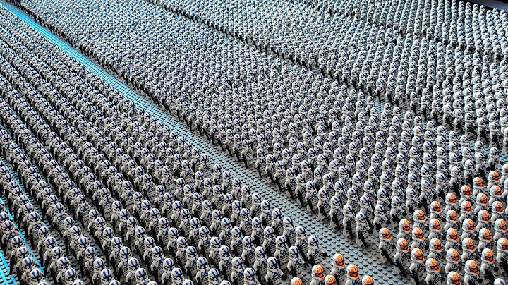The World's LARGEST LEGO 501st Clone Legion Army! ...