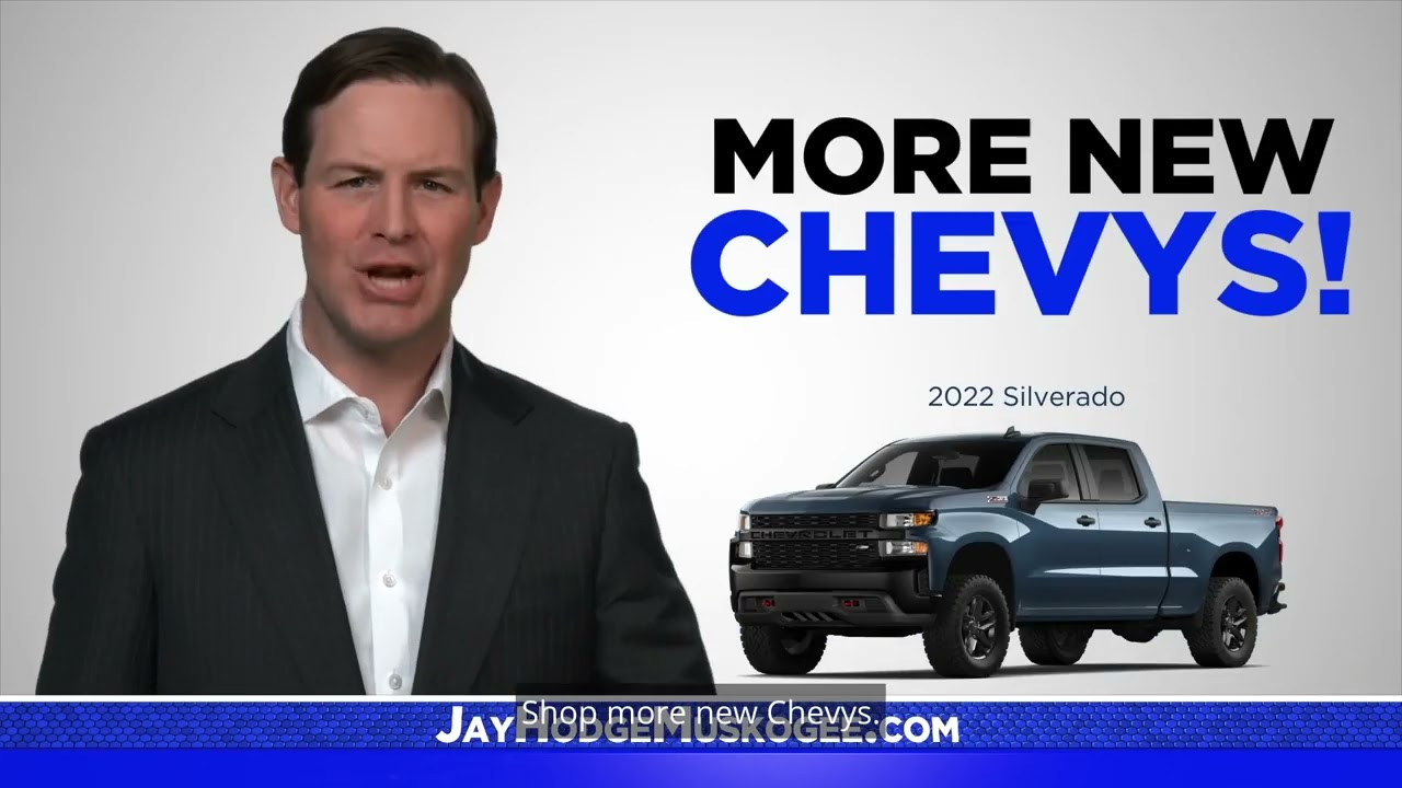 Two Words Say It All. Don't Overpay at Jay Hodge Chevrolet in Muskogee