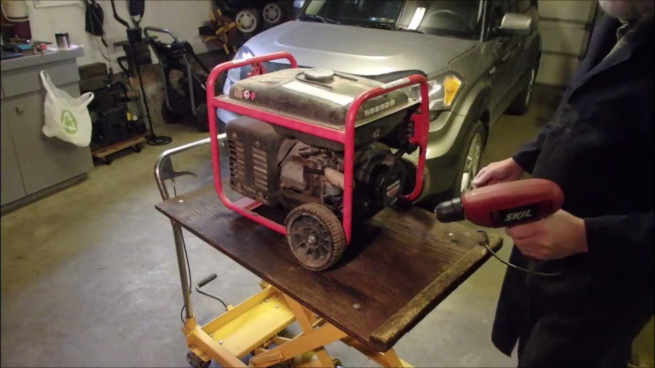 Homelite 3000 Watt Generator Repair YouTube