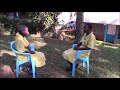Production orale. Hellen Giramia and Azrah Muzani, Nabisunsa Girls' S S in a French interview