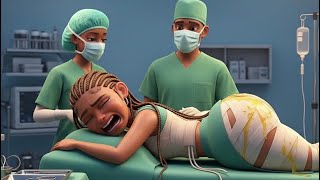 Her BBL Bursted… what happened next will shock you #nigerianstories #africanfolktales 