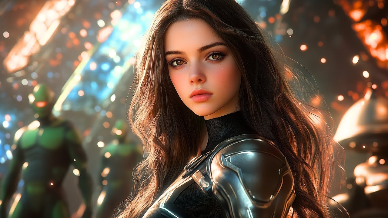 She Was Just the Ship’s Quiet Mechanic—Until the Captain Saw Her Real Eyes Glow | Sci Fi Stories