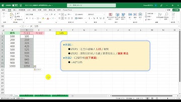 20211122 將數值乘以倍數 使用選擇性貼上