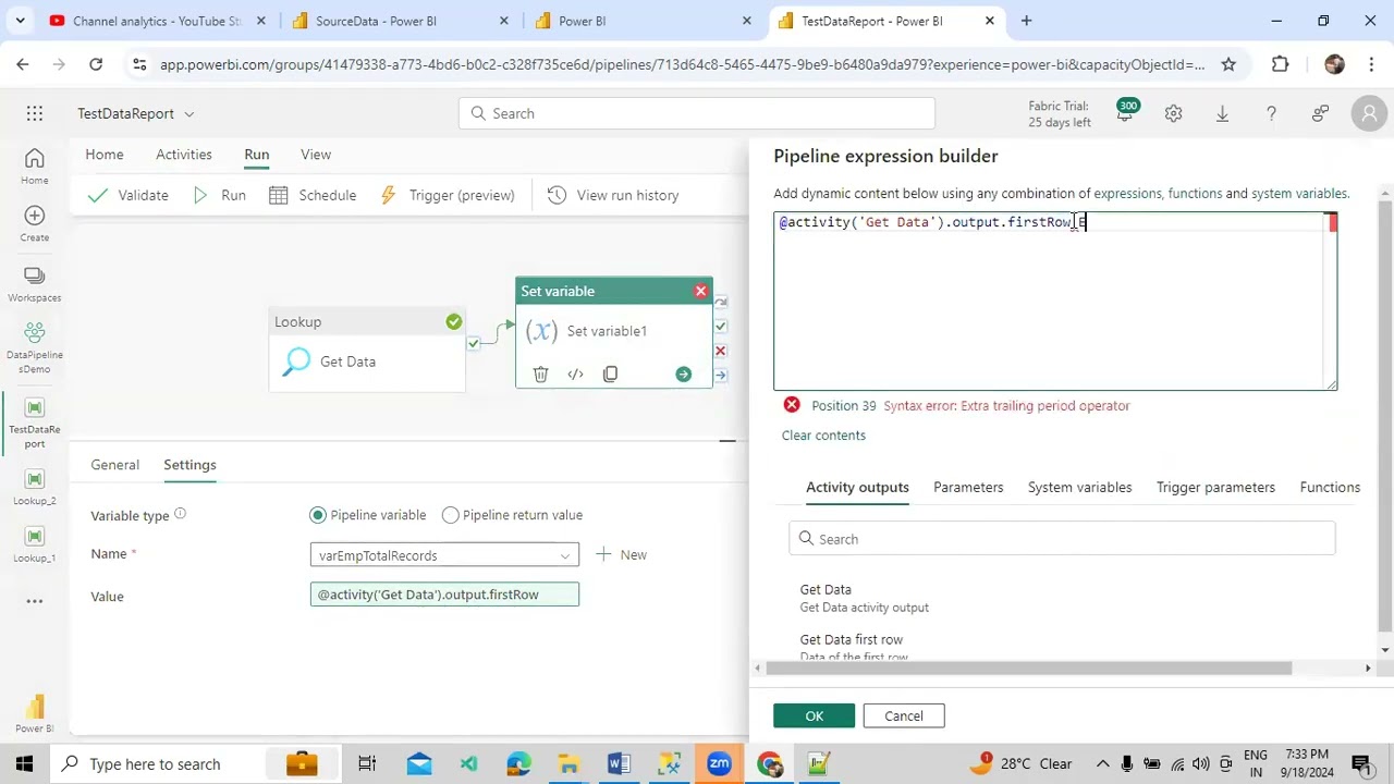 Understand about How to implement Lookup Activity using Microsoft Fabric