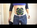 EMS Ab and Bicep Muscle Stimulator Workout Pads Review - 6 weeks results