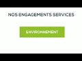 Engagement Services - Environnement