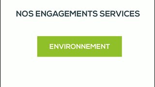 Engagement Services - Environnement
