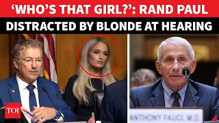‘WHO’S THE BLONDE BEHIND RAND PAUL?’: Fauci’s COVID Hearing Takes Big Turn; Kelsey Cooper In Focus