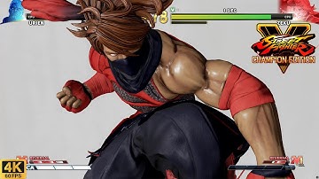 Urien vs Zeku | Street Fighter V | CPU vs CPU AI vs AI (hardest difficulty level)