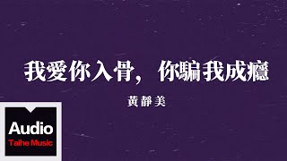 黃靜美【我愛你入骨，你騙我成癮】HD 高清官方歌詞版 MV