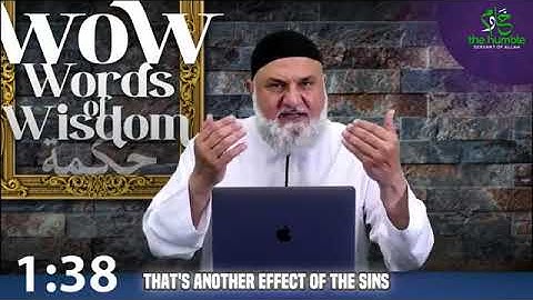 6 Effects of Sins That Block Your Rizq, Du’a, and Peace  Ustadh Mohamad Baajour