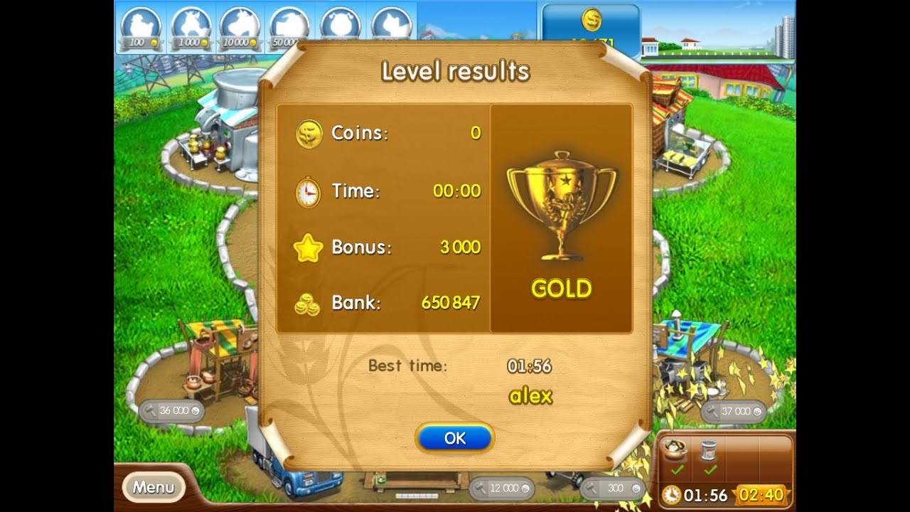 Farm Frenzy Pizza Party Only Gold Truffle Street 1 Level 51 Veselaya Ferma Pechem Piccu Tryufelnaya 1 Farm Frenzy Lunch Box Pizza Party