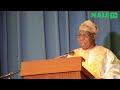 Chief Olusegun Obasanjo explains why Nigeria needs to be treated like love | Legit TV