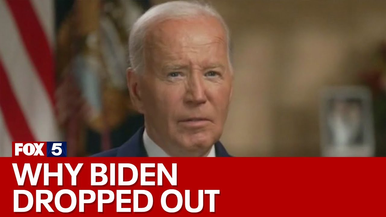 Biden explains why he dropped out of 2024 race citing age, critics | FOX 5 News