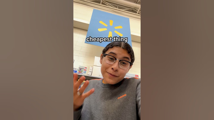 What’s the Cheapest Item in Walmart?