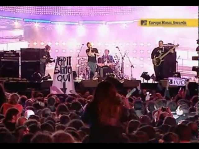 Hoobastank - The reason (live for mtv at europe music awards 2004 countdown)