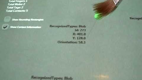 CCV, Multi Touch Vista, Surface Shell