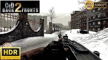 Call of Duty 2 : Back 2 Fronts MOD | 60FPS Ultra Realistic HDR Gameplay