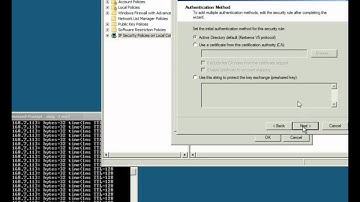 IPsec on server 2008