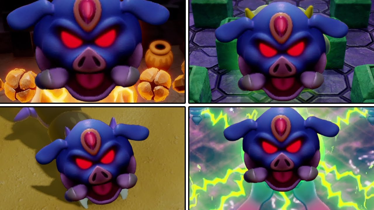 Zelda: Echoes of Wisdom - All Side Quest Bosses (No Damage