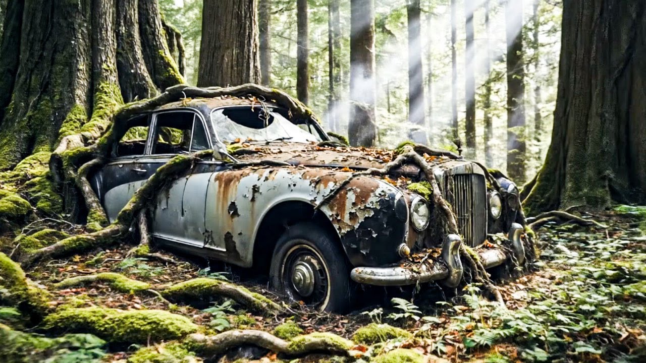 Forest Roots Hid This 1951 Bentley for 70 Years — Until Today!