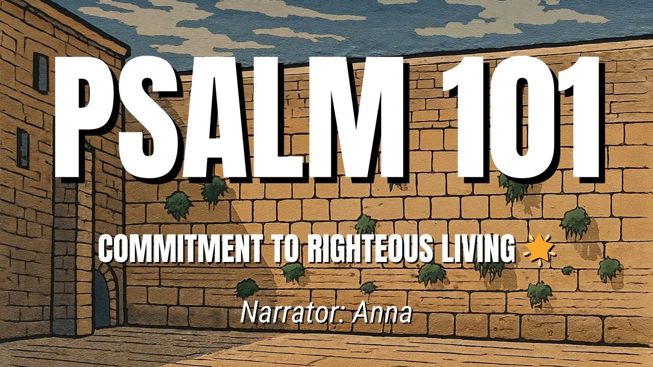 Psalm 101 | Commitment to Righteous Living 🌟 | Leadership & Integrity