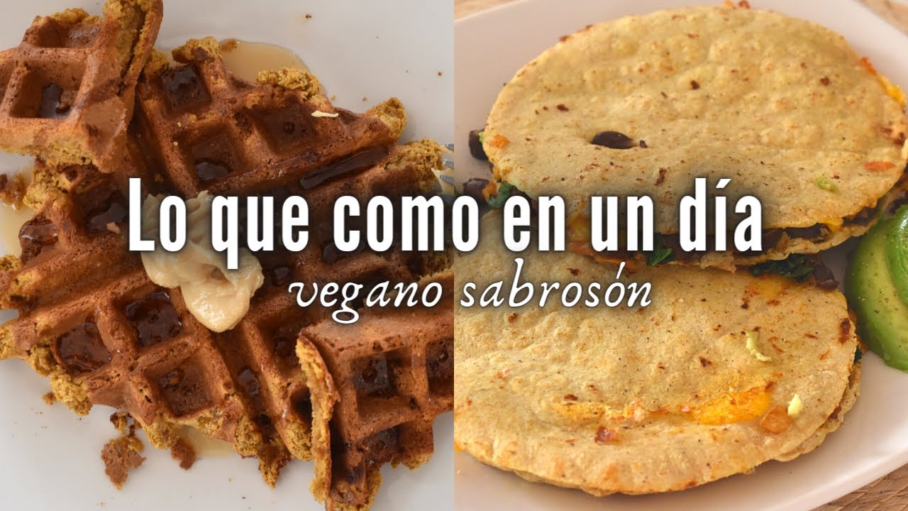 Lo que como en un día vegano sabrosón | otoño 2021 🍁🌮