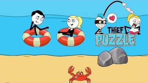 Thief Puzzle All Levels 51-100 | Funny Puzzle Game Walkthrough