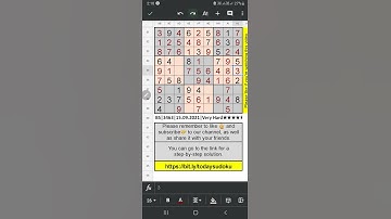 🔴#Shorts Business Standard Very Hard Sudoku Solution 3463 | 15.09.2021 | Difficulty Level ★★★★★