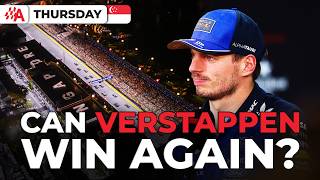 Why Verstappen has never won in Singapore | Singapore Grand Prix 2026