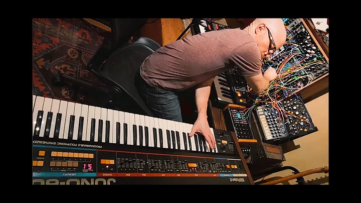 The Shiskel Tank -- Juno 60 finally meets Moog Matriarch and my eurorack.