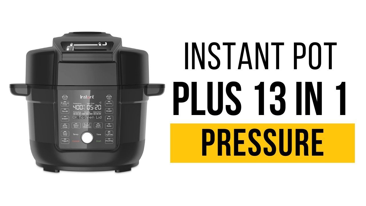 Instant Pot Duo Crisp Ultimate Lid 13-in-1 Air Fryer and Pressure Cooker  Combo 810028588301