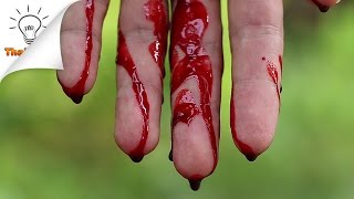 How to Make Fake Blood for Halloween | Thaitrick