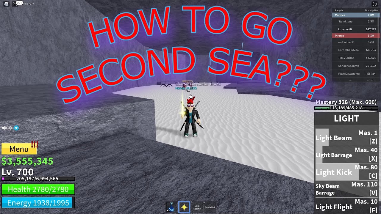 🌟 HOW TO GO SECOND SEA & NEW WORLD IN BLOX FRUITS?! 