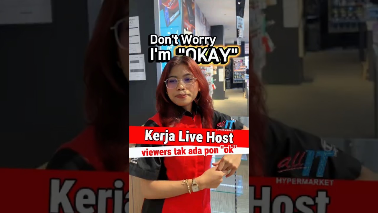 🔴Kerja live host 