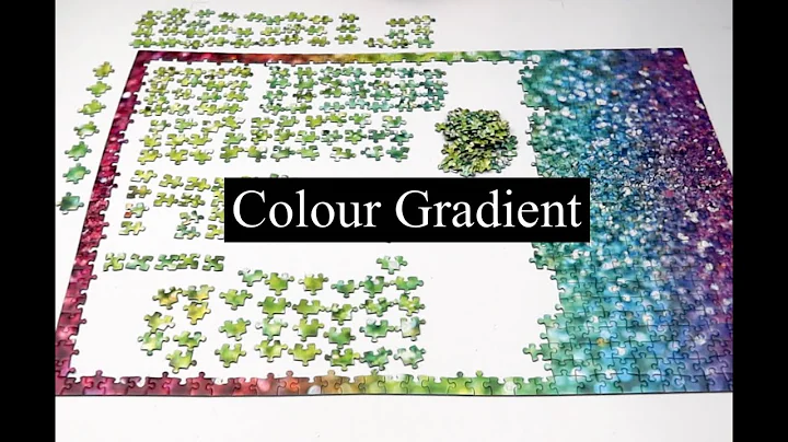 My First Colour Gradient Jigsaw Puzzle - Glitter from Ravensburger
