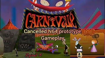 CARNIVALE CENZO´S ADVENTURE - UNRELEASED N64 PROTOTYPE FOUND