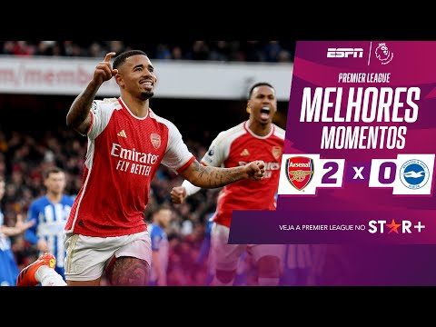 Manchester City 5 x 0 Arsenal  Campeonato Inglês: melhores momentos