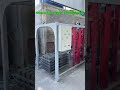 complete full automatic cement hallow blocks making production line in Panama site factory #business