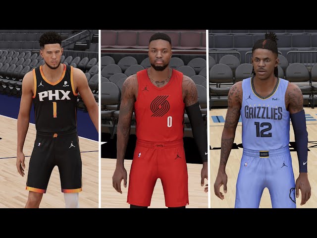 NBA 2K23 New Official Statement & Classic Jerseys added for NBA Teams in  today's roster update 